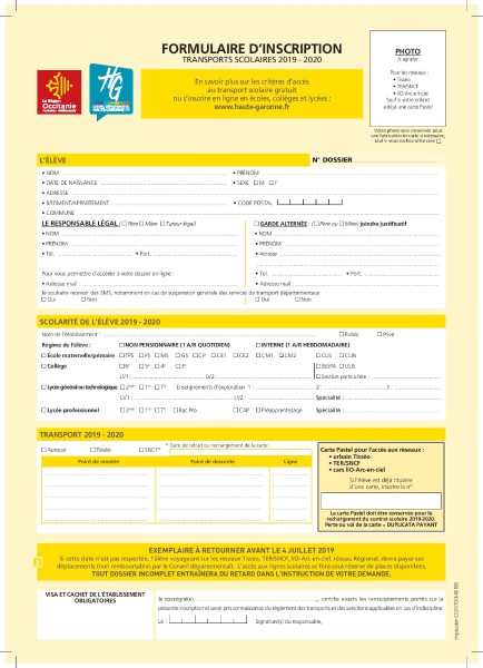 Transports scolaires - MAIRIE DE SAINT-LEON